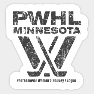 MINNESOTA - PWHL RETRO Sticker